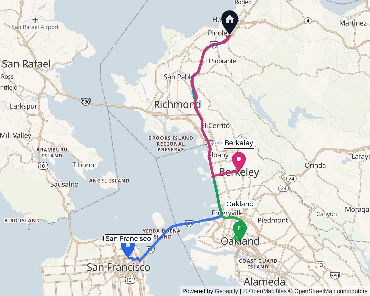 Commute map
